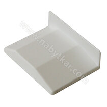 Krytka závesu Art.807 biela, ľavá