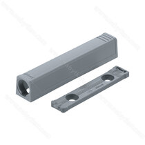 BLUM uchyt jednoduchý- dlhý,na tlmič 956A.1201, sivý /Blum