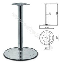 Centrálna noha HD260 - fi480x730mm, chróm /LC Centrálna noha HD260 - fi480x730mm, chróm /LC