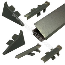 Lišta tesn.na PD WAP 112, 31x18 trojuhol.dl-4,2m inox