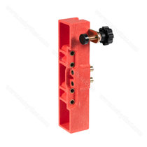 Vŕtacia šablóna E00112.16.04 na 3D záves, fi14 a 16mm / AGB Vŕtacia šablóna E00112.16.04 na 3D záves, fi14 a 16mm / AGB