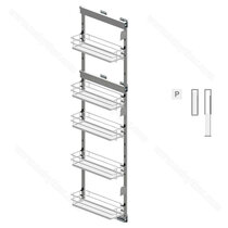 MAXIMA EVO II Cargo maxi bočné vysoké od 1700mm, 150 pravá , chróm -biely  /Rejs