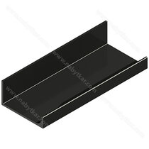 Madlo U09 čierne  - 3,5m