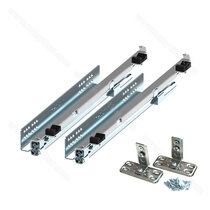 VARIANT MULTI skrytý plnovýsuv bočný  ľavý Quadro V6 450 mm / Hettich