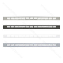 Ventilačná mriežka 23,5 x 375 mm C-0  Ventilačná mriežka 23,5 x 375 mm C-0