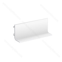 Gripless - Zvislý aj vodorovný profil jednostranný biely Rall 9016 mat. 2,75 m / LC