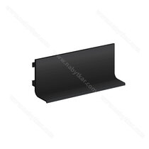 Gripless - Zvislý aj vodorovný profil jednostranný čierny Rall 9005 mat. 2,75 m / LC