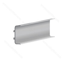 Gripless - Zvislý aj vodorovný profil obojstranný hliník 2,75 m / LC