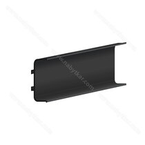 Gripless - Zvislý profil obojstranný čierny Rall 9005 mat. 2,75 m / LC