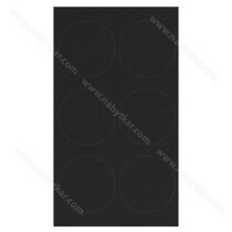 Krytky samolep.fi 40 mm U999 ST9/0190 PE čierna (1 plátok= 6 krytiek) nr.327 Krytky samolep.fi 40 mm U999 ST9/0190 PE čierna (1 plátok= 6 krytiek) nr.327