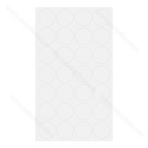 Krytky samolep.fi 20 mm W1100 PG biela lesklá (1 plátok= 28 krytiek) nr.321 Krytky samolep.fi 20 mm W1100 PG biela lesklá (1 plátok= 28 krytiek) nr.321
