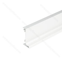 Gripless profil typ- "L"  L-3,5m Ral 9003, biely