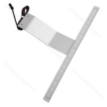 LED stopkové svietidlo - T-350, 4 W, DC12V,  mal.striebro LED stopkové svietidlo - T-350, 4 W, DC12V,  mal.striebro