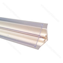 Lišta tesn.na prac.d. 28x28 trojuhol.d-4,2 m, pre nasúvaciu hranu 32mm/volpato