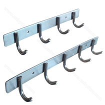 Vešiaková lišta -  U vešiaky  leštený inox / LUX Vešiaková lišta -  U vešiaky  leštený inox / LUX
