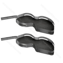 Erg.roh.kôš MATERIA 371, 2 pol. Pravý, 500 mm, Antracit / SIGE