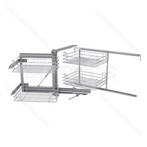 Cargo Rohový predný GREEN LINE 350,s tlmením,1160x500x600/850 mm, Antracit / SIGE