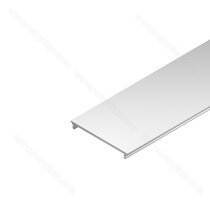 LUX Krytka na koľaj spodnú 37mm, hladká,nový model 2018, hliník LUX Krytka na koľaj spodnú 37mm, hladká,nový model 2018, hliník