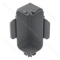 Gripless LIGHT uholník vnútorný na profil typ "C" RAL 9007