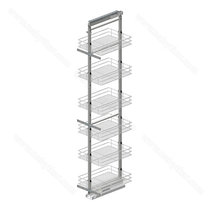 MAXIMA CLASSIC stojan+koše Cargo maxi 400/6 1900-2100 chróm (bez vysuvu) / Rejs