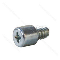 skrutka fi 10 mm  pre kovový klips 37 mm na cokel (sada:20 ks skrutka fi 10 mm  pre kovový klips 37 mm na cokel (sada:20 ks