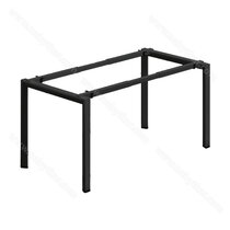 Kancelárska podnož MONA 190 rovná, čierna