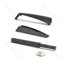 K-PUSH TECH systém na dvierka naložený silný 37mm s magnetom, antracit K-PUSH TECH systém na dvierka naložený silný 37mm s magnetom, antracit