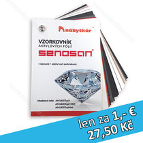 A-Vzorkovník Fólii pre Akryl dvierka, veľkosť - A6