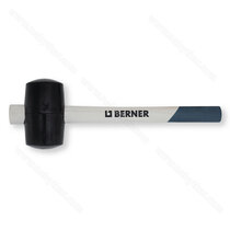 Gumové kladivo čierne fi 40mm / Berner Gumové kladivo čierne fi 40mm / Berner