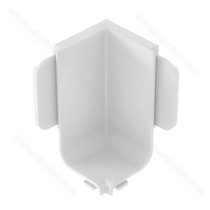 Gripless LIGHT uholník vnútorný na profil typ "L" biely