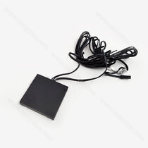 Dotykový LED vypinač so stmievačom  max.60 W/12V 5A  pod drevotriesku, čierny Dotykový LED vypinač so stmievačom  max.60 W/12V 5A  pod drevotriesku, čierny