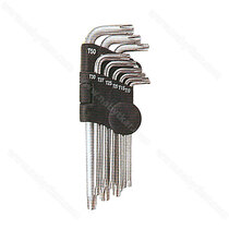 Sada kľúčov HK0042,9 dielna,T10-T50 ,zástrčná ,Torx / SP