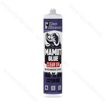 MAMUT Glue CLEAR 100% UV Exteriér 290 ml / Den Braven MAMUT Glue CLEAR 100% UV Exteriér 290 ml / Den Braven