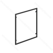 Rám na zrkadlo 600 X 600 mm čierny / Gamet Rám na zrkadlo 600 X 600 mm čierny / Gamet