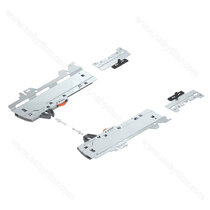 Súprava jedn.a unášača TIP-ON BLUMOTION pre Merivobox T60H4540 L1, od15-40 kg pre výsuv 350-600/Blum Súprava jedn.a unášača TIP-ON BLUMOTION pre Merivobox T60H4540 L1, od15-40 kg pre výsuv 350-600/Blum