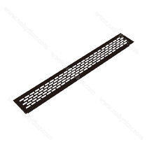 Ventilačná mriežka AL, 60x485 mm  čierna C-35 Ventilačná mriežka AL, 60x485 mm  čierna C-35
