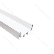 Gripless - Zvislý profil obojstranný S159 biely lesk 2,7m model 2023