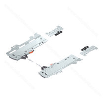 Súprava jedn.a unášača TIP-ON BLUMOTION pre Merivobox T60H4340 L1, do 20 kg pre výsuv 350-600/ Blum  Súprava jedn.a unášača TIP-ON BLUMOTION pre Merivobox T60H4340 L1, do 20 kg pre výsuv 350-600/ Blum
