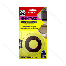 Obojstranná páska High Tack 19mm x 2,5 m / Den Brawen Obojstranná páska High Tack 19mm x 2,5 m / Den Brawen