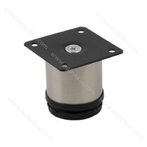 Nábytk.noha Fi50, 60mm inox 