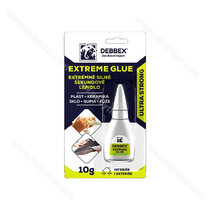 Sekundové gélové lepidlo SUPER GLUE 10g DEBBEX blister/ Den Brawen Sekundové gélové lepidlo SUPER GLUE 10g DEBBEX blister/ Den Brawen