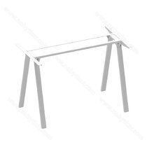 Kancel. podnož SR104,v:725 mm, š:1060 mm, biela matná   / Gamet Kancel. podnož SR104,v:725 mm, š:1060 mm, biela matná   / Gamet