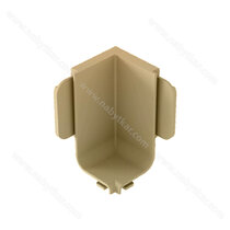 Gripless LIGHT uholník vnútorný na profil typ "L"  matné zlato C-23