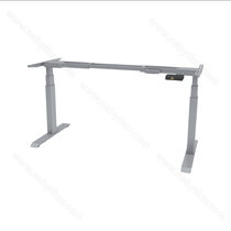 Kancelárska podnož FUTURO II elektr. nastavitelná (625mm-1275mm), rovná, sivá,model 2024 / Rejs