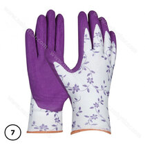 Rukavice Flower Lila č.7 Rukavice Flower Lila č.7