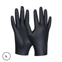 Jednorázové rukavice Black Nitril nepudrované vel. L 80 kusov Jednorázové rukavice Black Nitril nepudrované vel. L 80 kusov