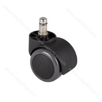 Koliesko otočné fi 50 mm s tŕňom fi 11 mm  pre kancelársku stoličku  /Nábytkár   Koliesko otočné fi 50 mm s tŕňom fi 11 mm  pre kancelársku stoličku  /Nábytkár