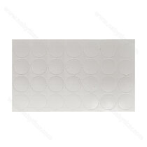 Krytky  samolep.20 mm , BIELA 8685 SU (1 plátok=28 krytiek) nr.319 Krytky  samolep.20 mm , BIELA 8685 SU (1 plátok=28 krytiek) nr.319