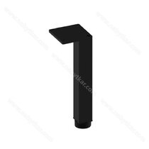 Nábytková noha NS45-18x18x100 mm-L2 s reguláciou, čierna / Gamet  Nábytková noha NS45-18x18x100 mm-L2 s reguláciou, čierna / Gamet