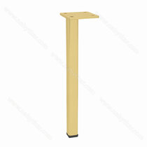 Nábytk.noha Z-4615 190mm, zlato mat. bez regulácie  Nábytk.noha Z-4615 190mm, zlato mat. bez regulácie
